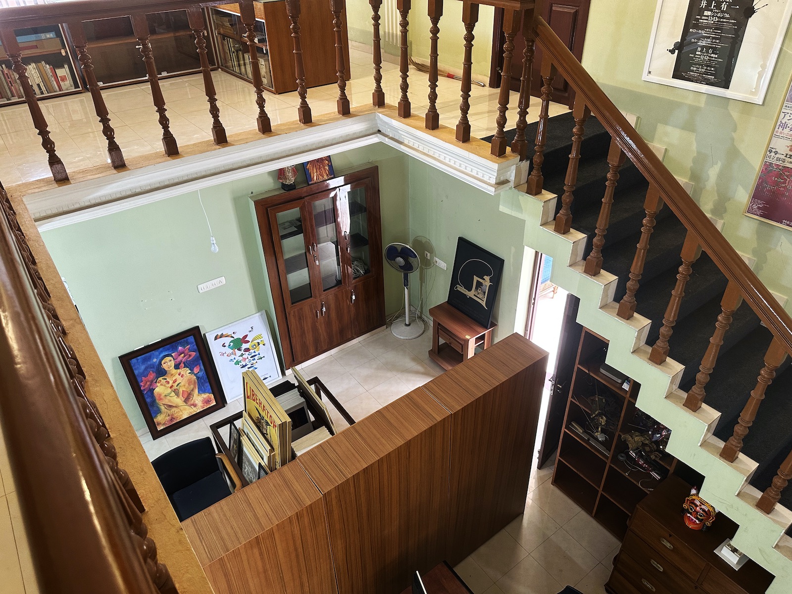 SAKS Gallery and Bookshop — top view